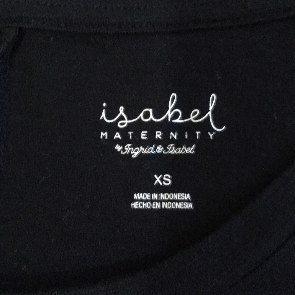 Isabel Maternity Knotted Short Sleeved Tunic Top - Picture 6 of 6